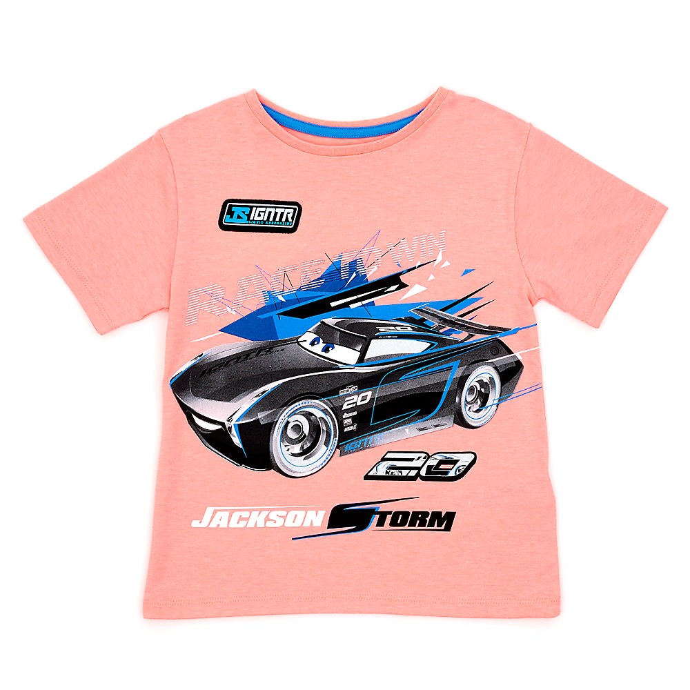 dernière mode ✔ nouveautes T-shirt Jackson Storm pour enfants  - dernière mode ✔ nouveautes T-shirt Jackson Storm pour enfants -01-0